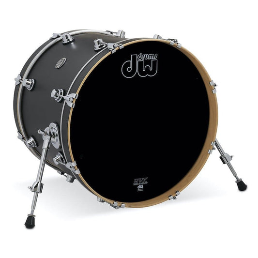 DW Performance Bass Drum 20x16 Hard Satin Charcoal Metallic