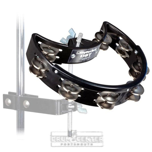 Rhythm Tech Drum Set Tambourine Black Nickel Jingles
