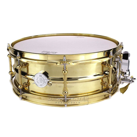 Dunnett Classic 2N Triple Brass Snare Drum 14x5.5
