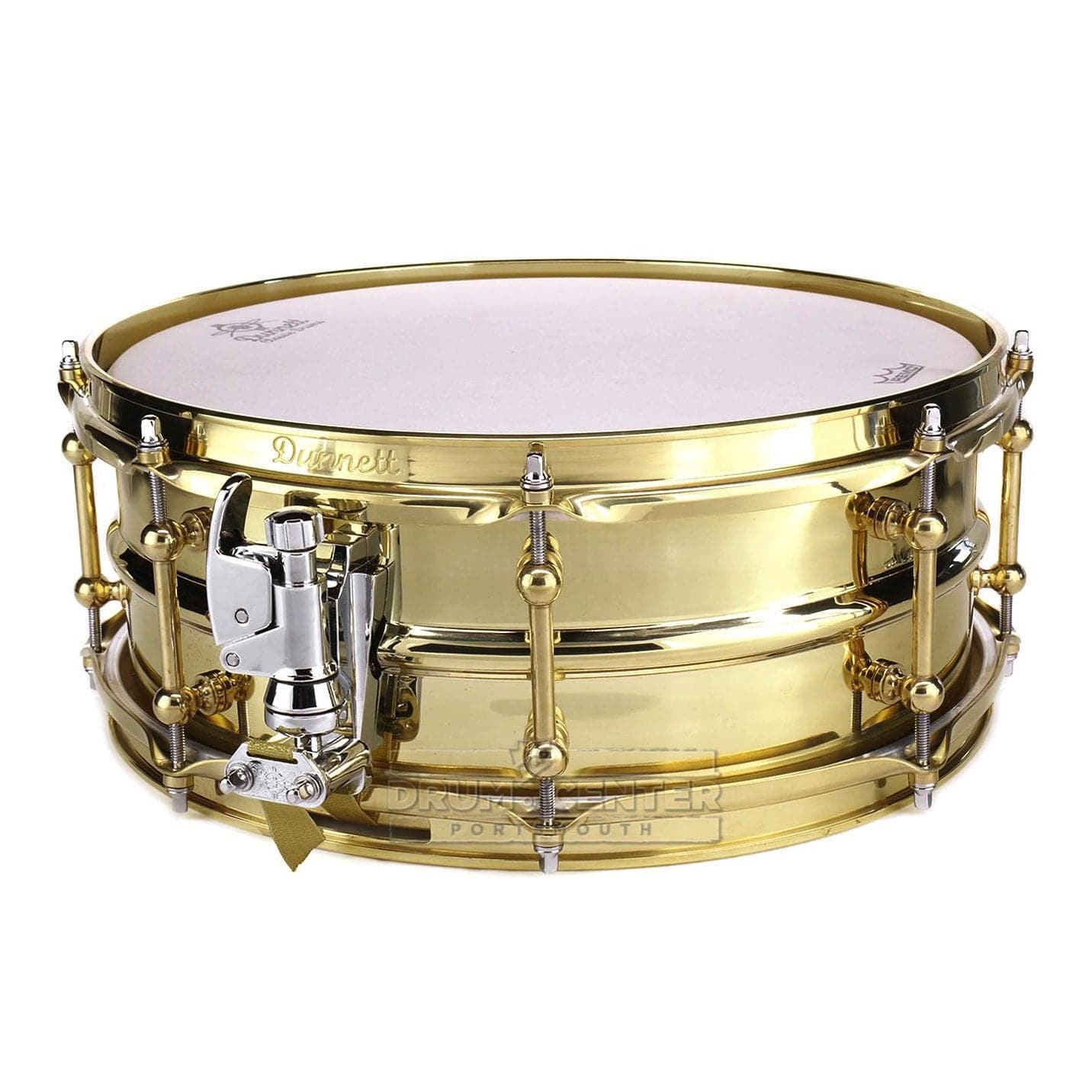 Dunnett Classic 2N Triple Brass Snare Drum 14x5.5