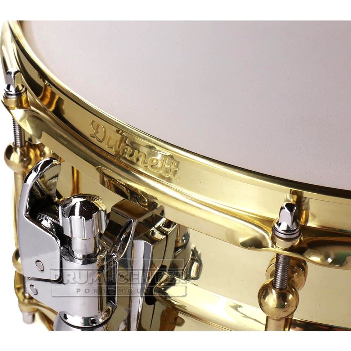 Dunnett Classic 2N Triple Brass Snare Drum 14x5.5
