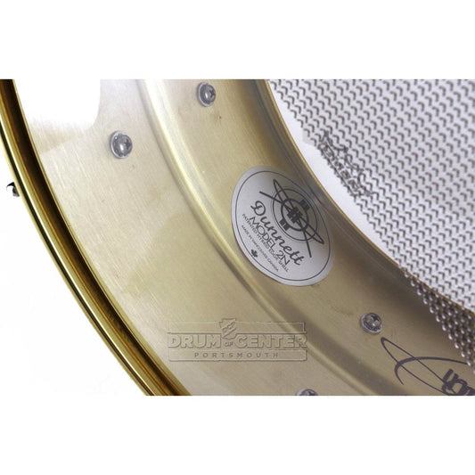 Dunnett Classic 2N Triple Brass Snare Drum 14x5.5