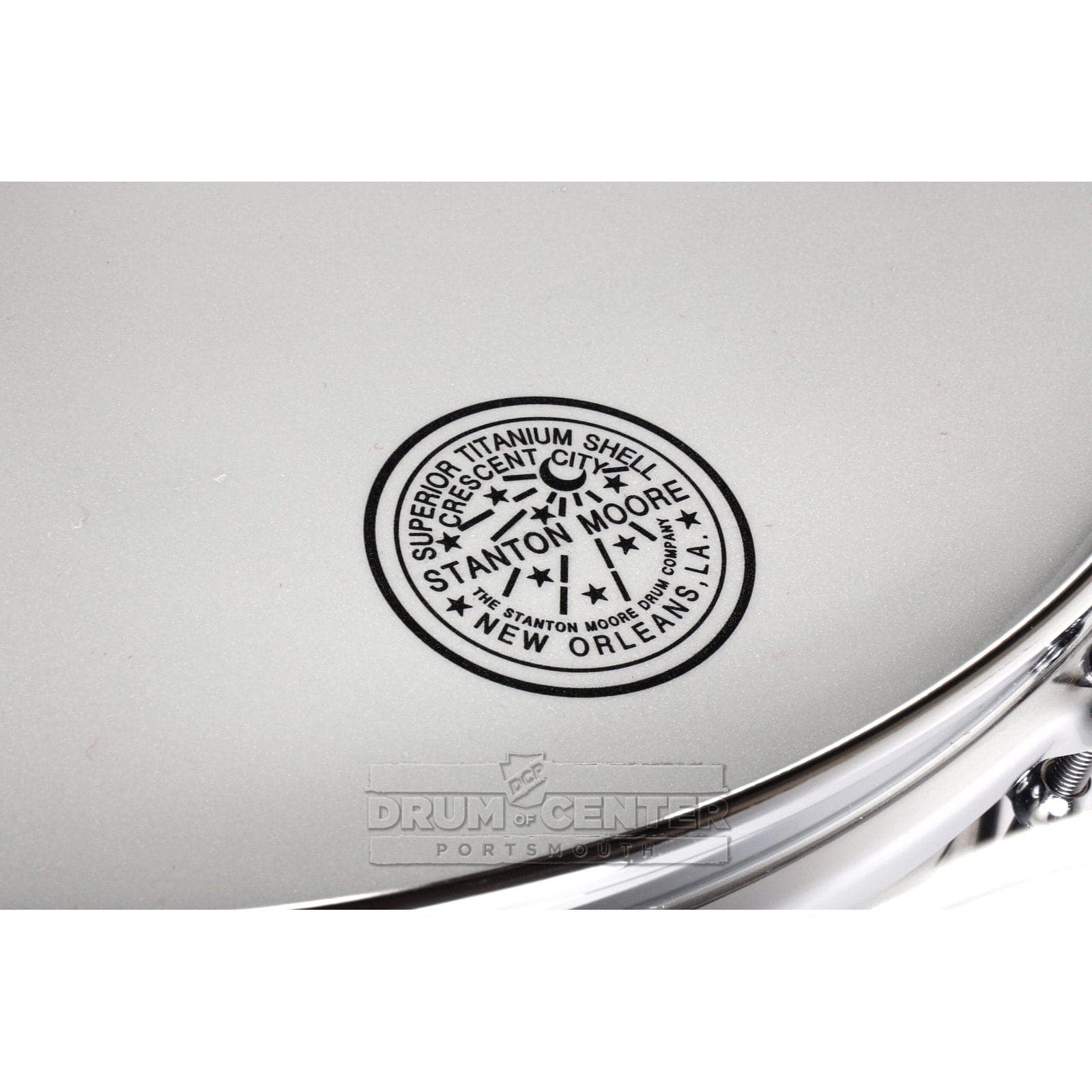 Stanton Moore Spirit of New Orleans Titanium Snare Drum 14x6.5 Galactic Black