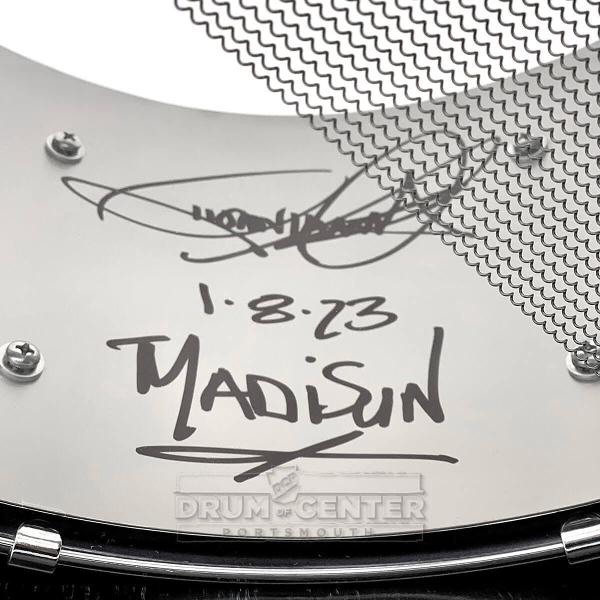 Dunnett Classic Titanium Snare Drum 14x6.5 Matte Metallic Purple w/Cold Rolled Hoops