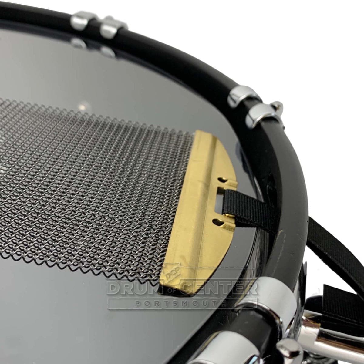Dunnett Classic Tourbillon Snare Drum 14x8 Matte Black w/Hybrid Hoops