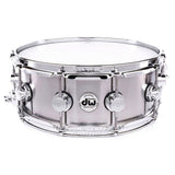 DW Collectors Stainless Steel Snare Drum 14x5.5 Chrome Hw