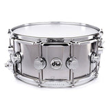 DW Collectors Stainless Steel Snare Drum 14x6.5 Chrome Hw