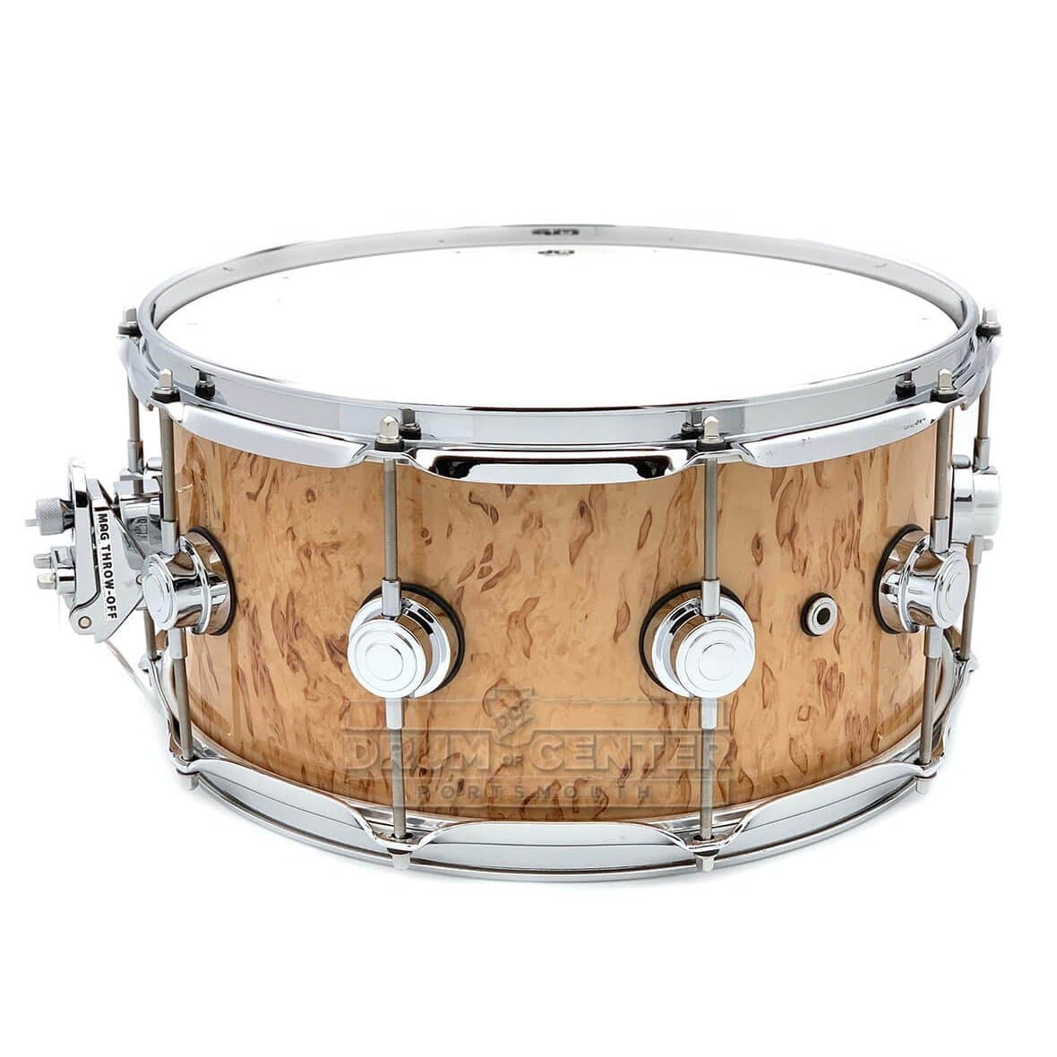 DW Collectors VLT Maple Snare Drum 14x6.5 Kurillian Birch