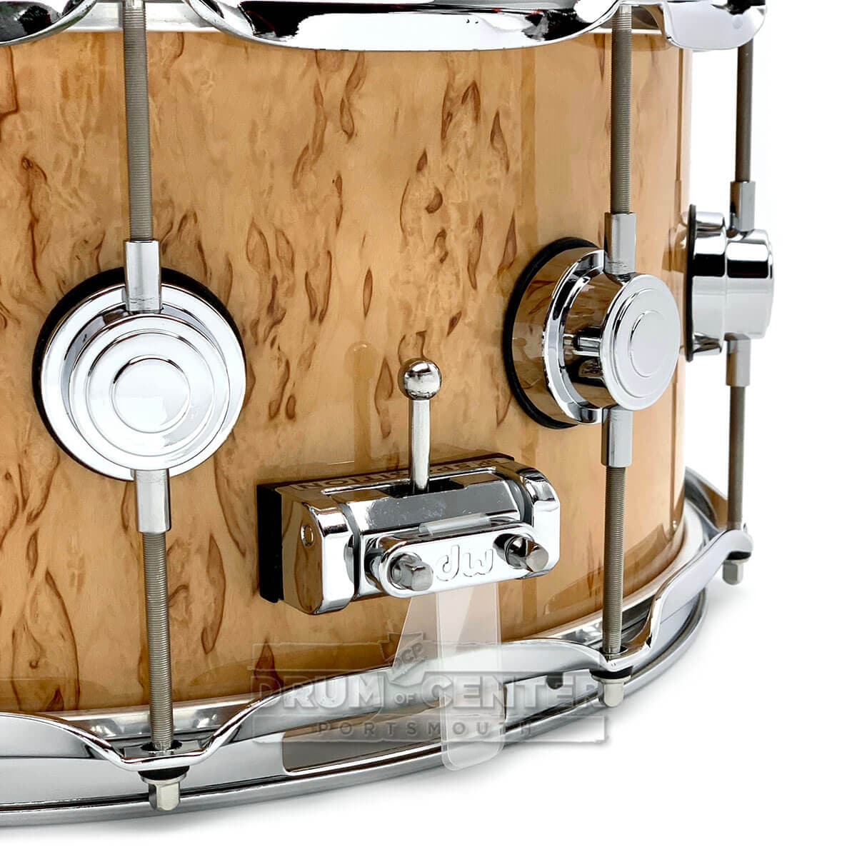 DW Collectors VLT Maple Snare Drum 14x6.5 Kurillian Birch