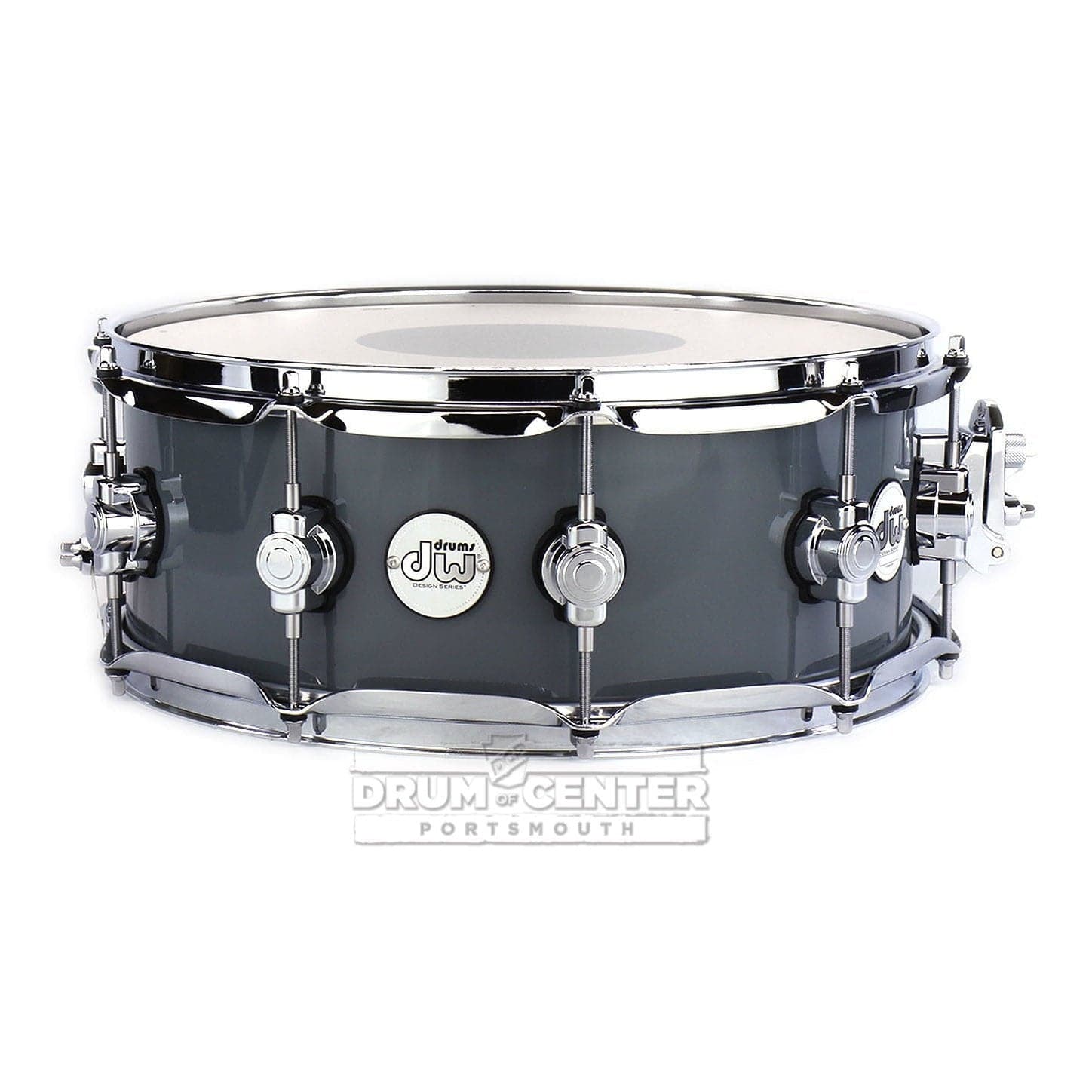 DW Design 14x5.5 Snare Drum - Steel Gray