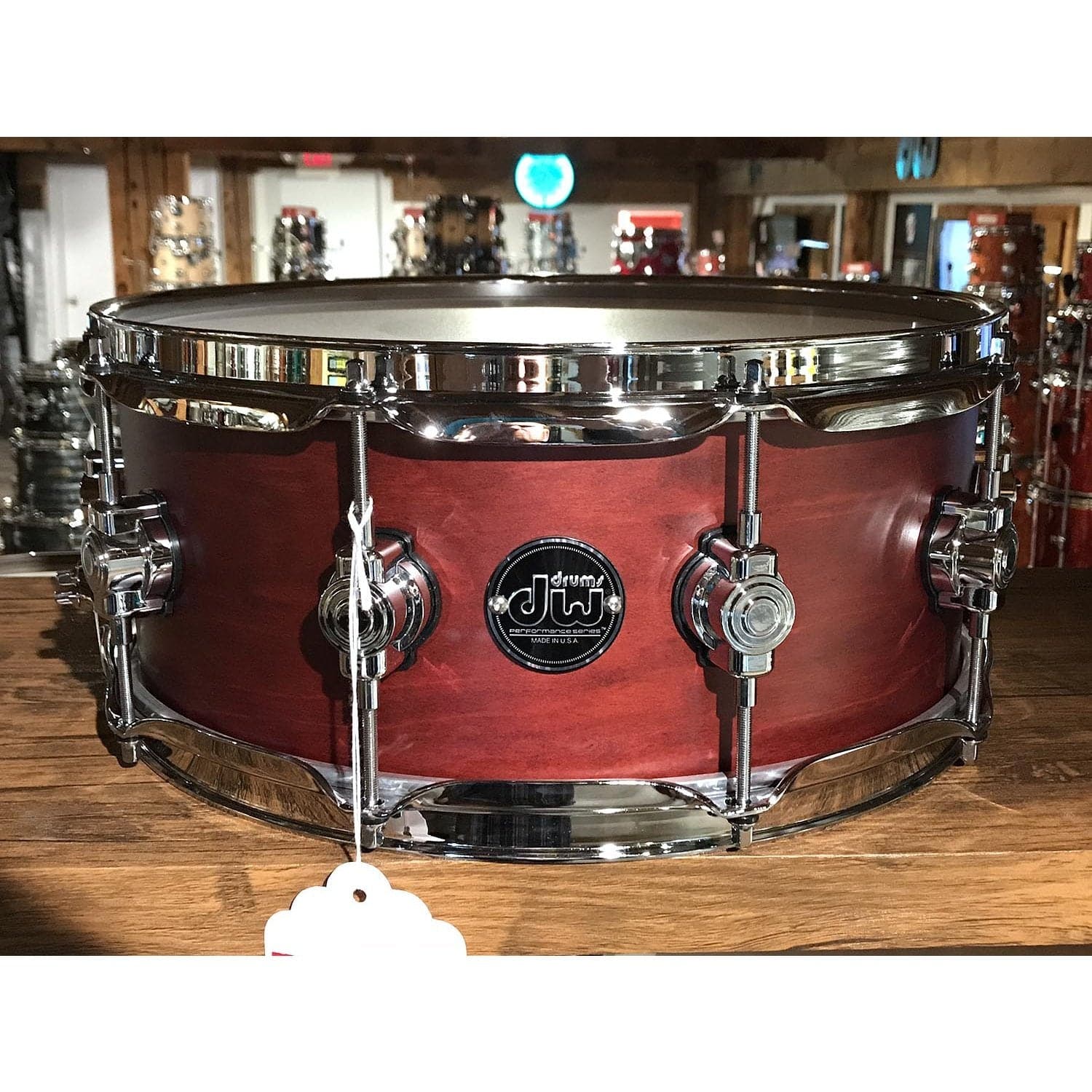 DW Performance Satin Tobacco Snare Drum