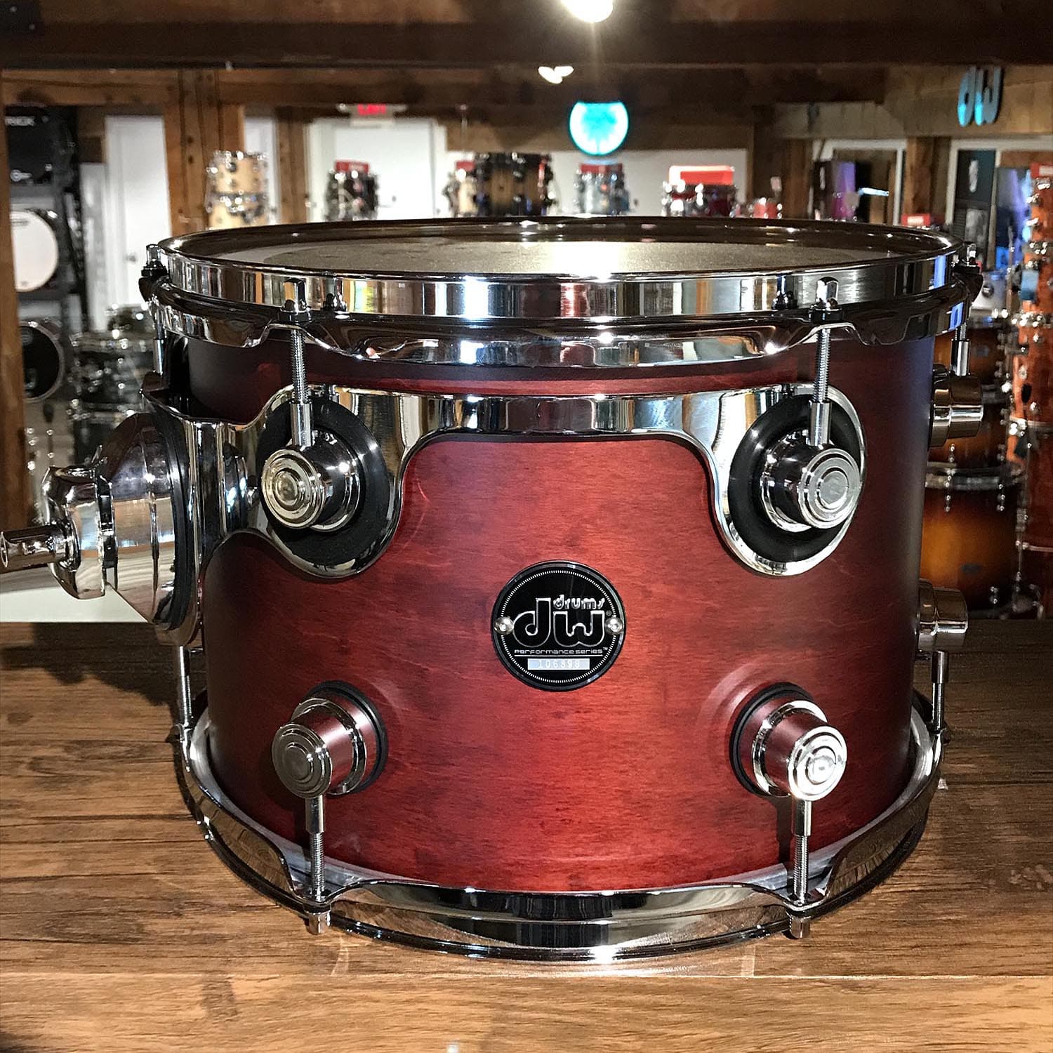 DW Performance Rack Tom 12x9 Satin Tobacco