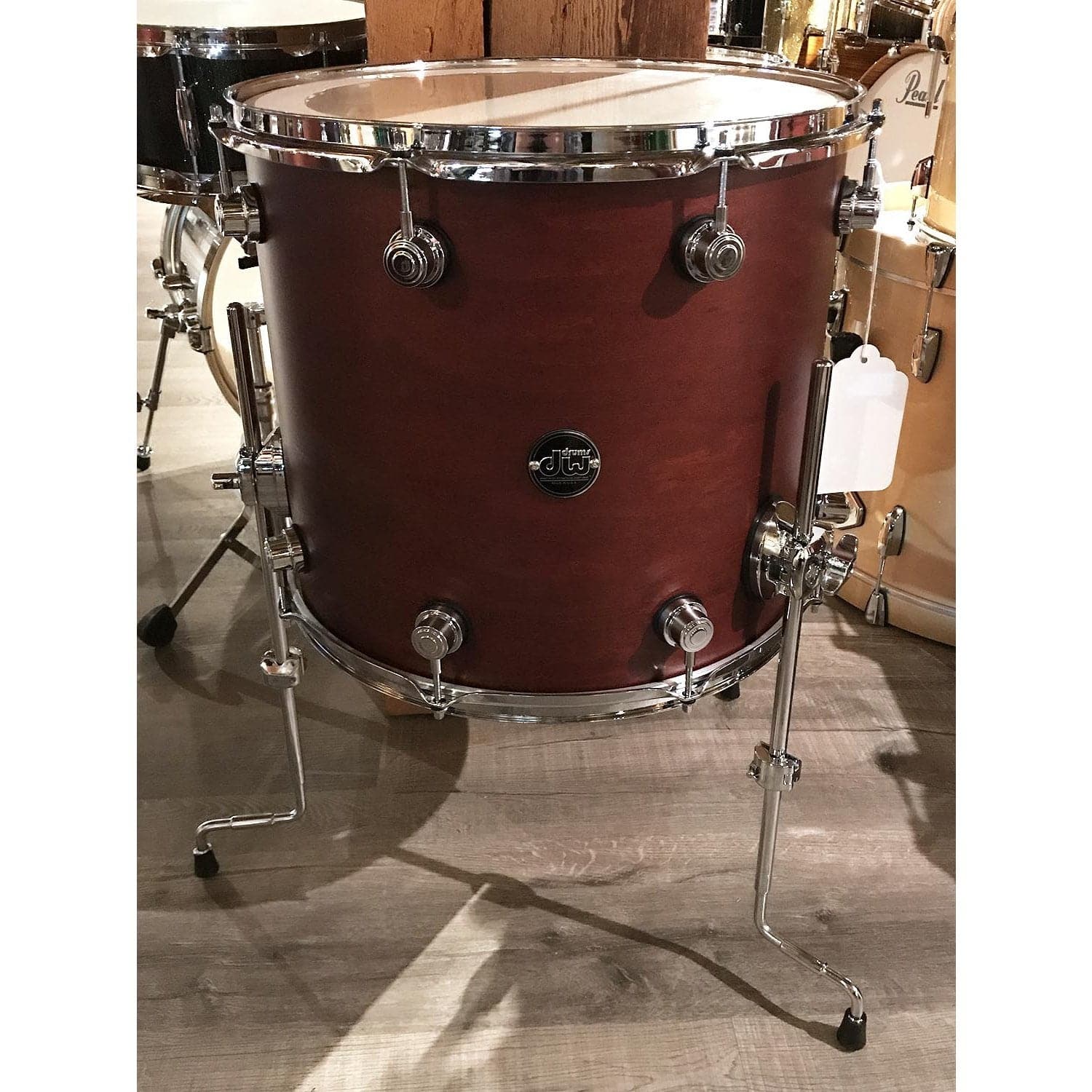 DW Performance Floor Tom 14x12 Satin Tobacco