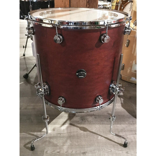 DW Performance Floor Tom 18x16 Satin Tobacco