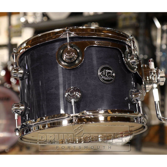 DW Performance 3pc Lacquer Drum Set 18/12/14 Ebony Stain