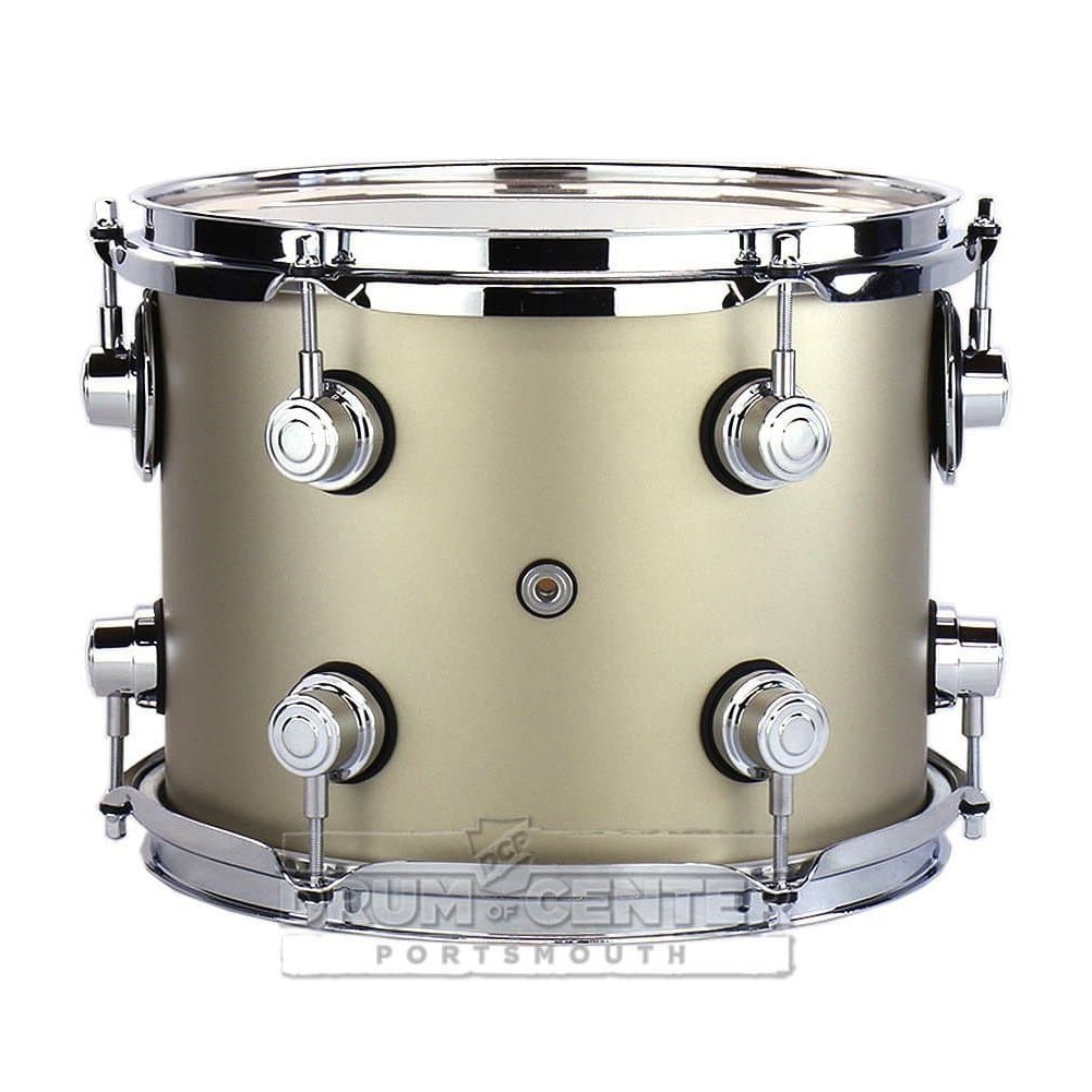 DW Performance Rack Tom 10x8 Hard Satin Gold Mist