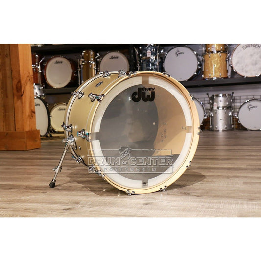 DW Performance Bass Drum 22x14 Hard Satin Gold Mist
