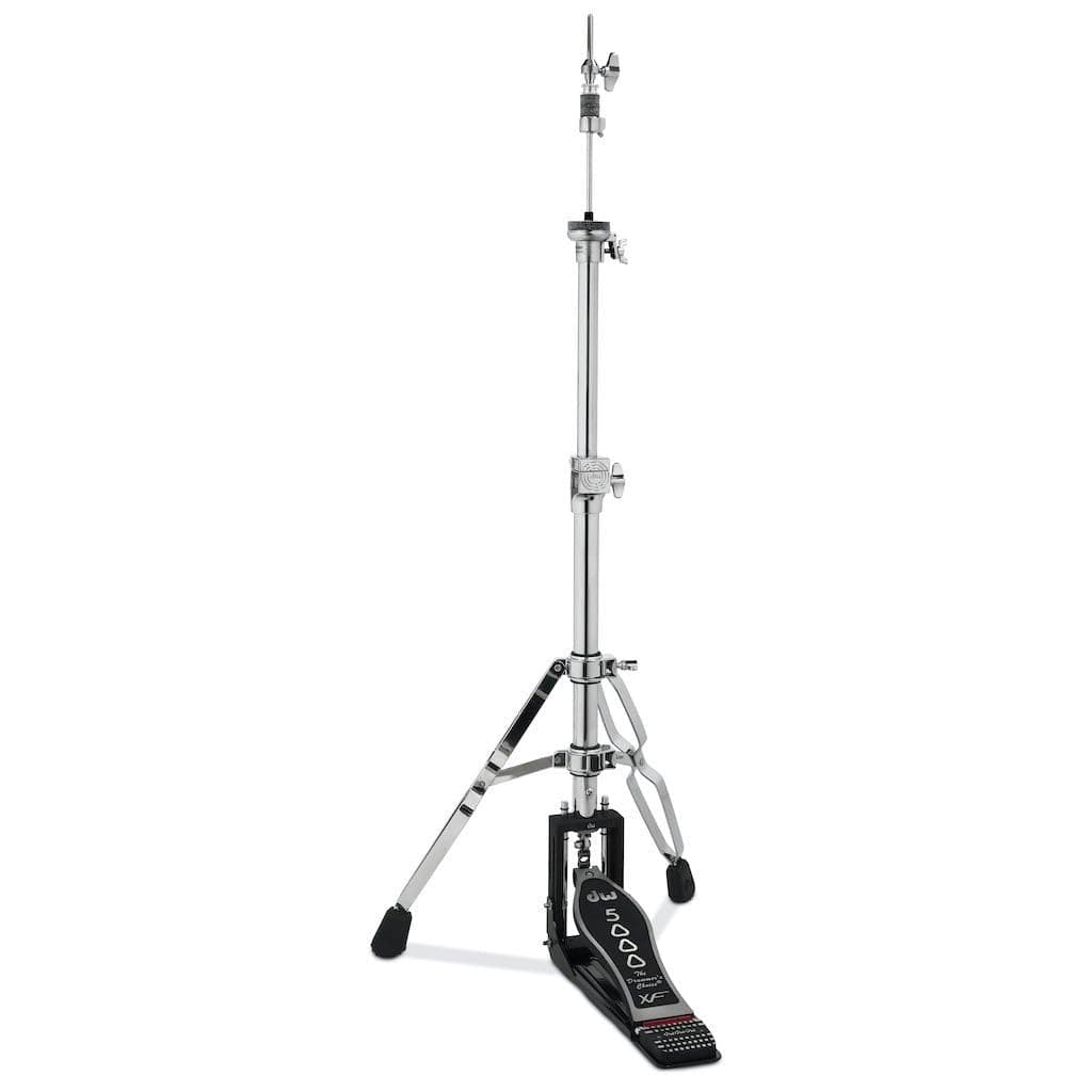 DW DWCP5500TDXF 5000 Series Heavy Duty Hi Hat Stand with Extended Footboard 2-leg