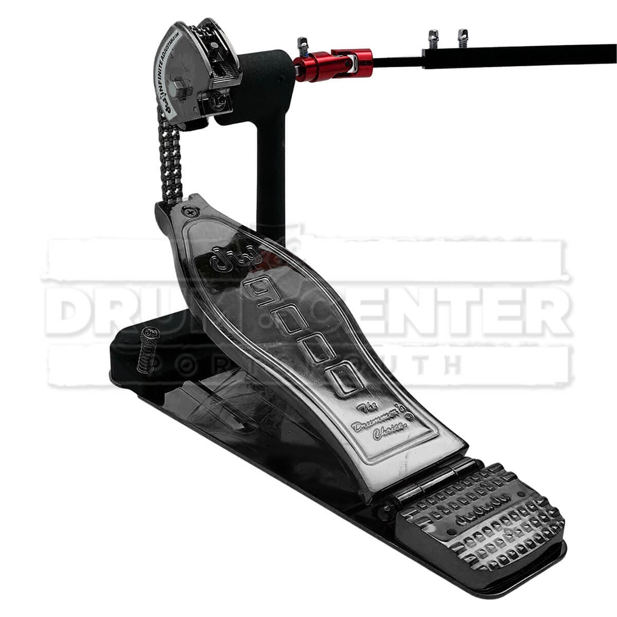 DW DWCP9002BN 9000 Series Double Bass Drum Pedal Black Nickel