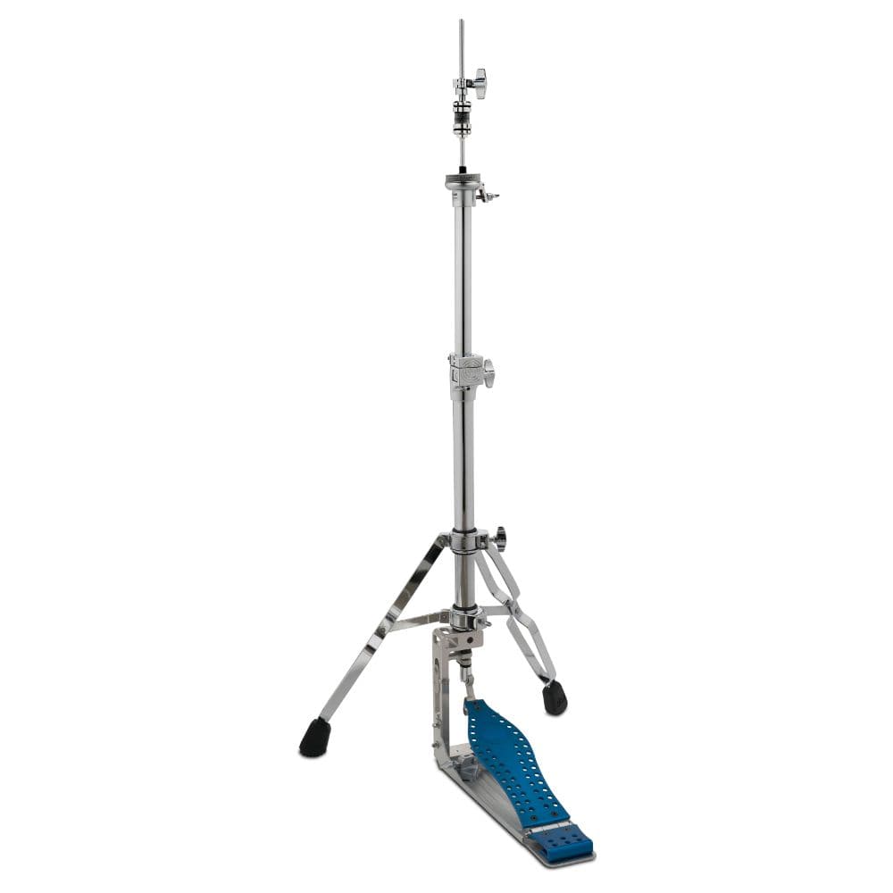 DW DWCPMDDHH2BL Machined Direct Drive Hi Hat Stand with 2 Legs Blue Finish