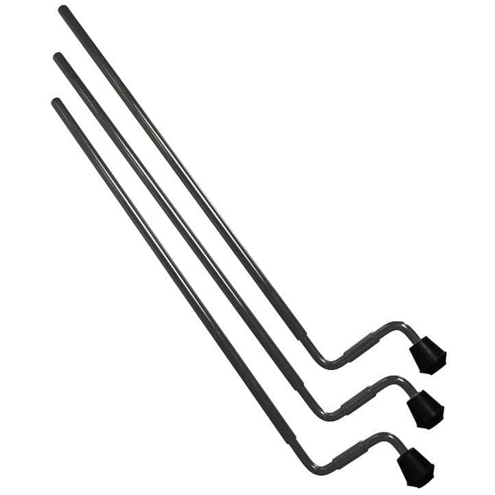 DW DWSMFLT21ALBN Tom Legs, 21, Aluminum, Black Nickel (3 Pk)