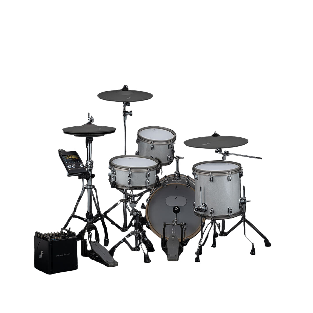 EFNOTE PRO 505 Heavy Electronic Drum Set - White Sparkle