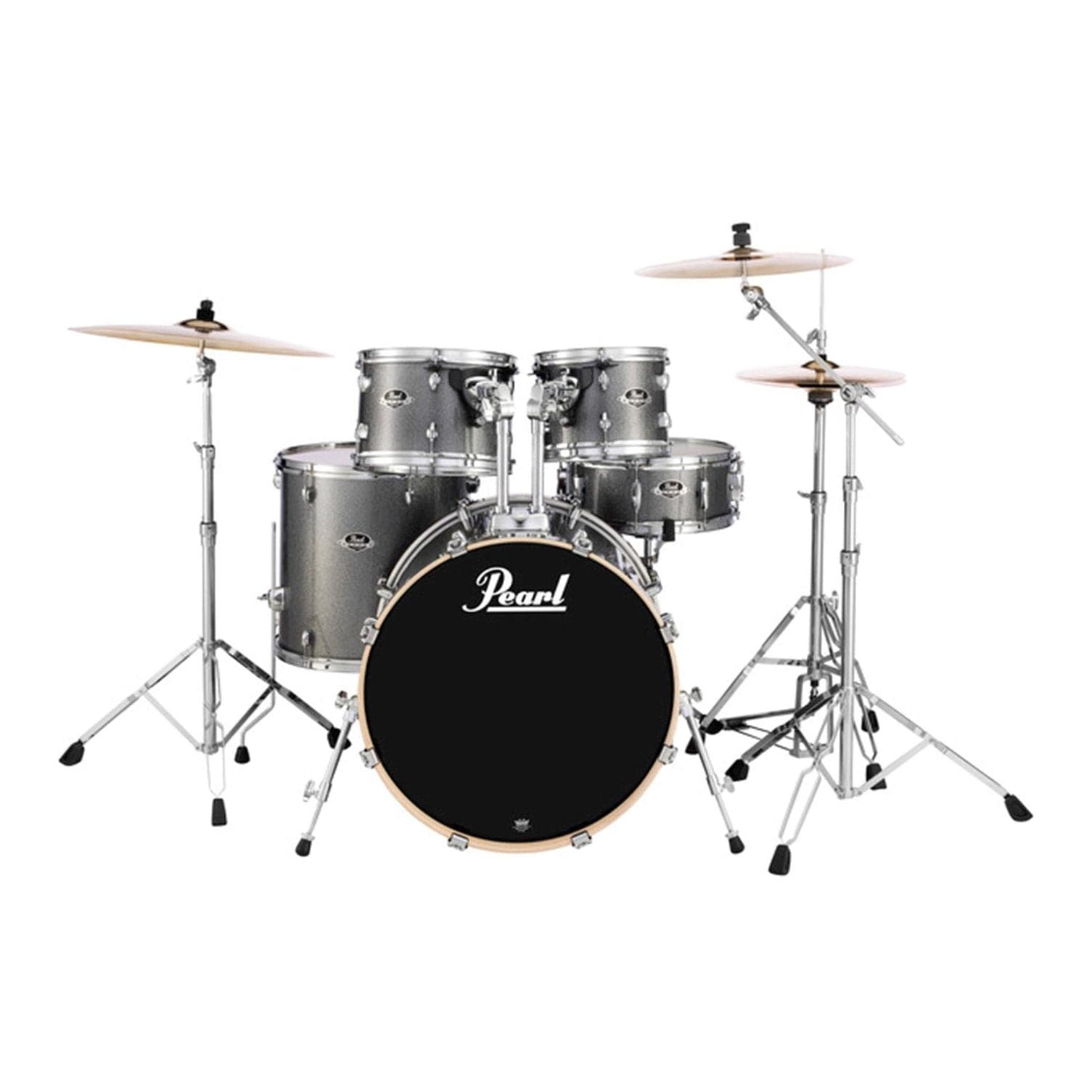 Pearl Export 5-pc Drum Set w/20in Bass and Hardware - Grindstone Sparkle