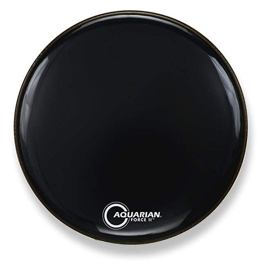 Aquarian Full Force II Bass Drum Head 24" Black