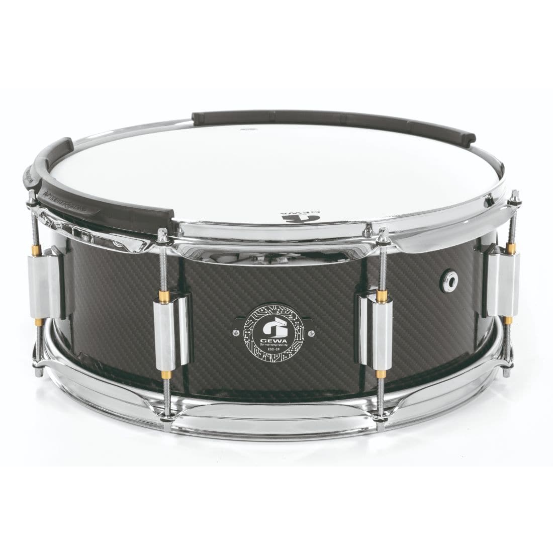 GEWA E-Snare Pad 14x5 Carbon Wrapped