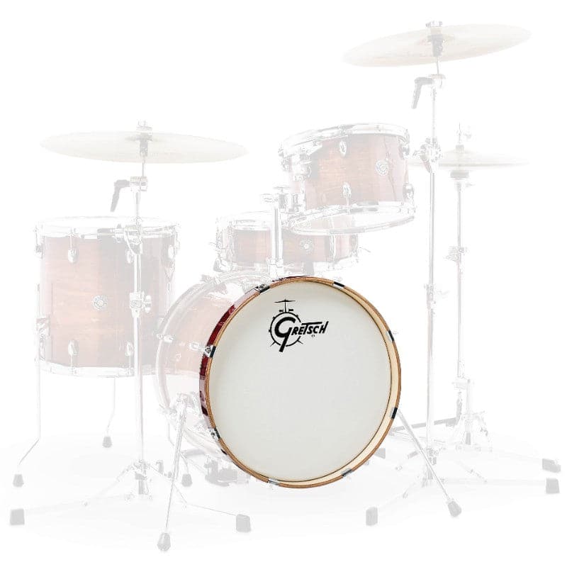 Gretsch Catalina Club 18in Bass Drum Hoop, Gloss Crimson Burst