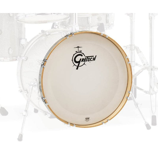 Gretsch Catalina Maple 22 In Bass Drum Hoop Silver Sparkle