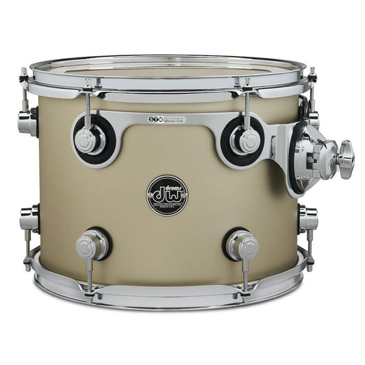 DW Performance Rack Tom 8x7 Hard Satin Gold Mist