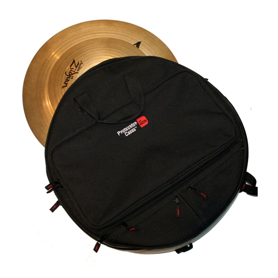 Gator Protechtor Heavy Duty Padded Cymbal Backpack 24 w/ stickbag pocket