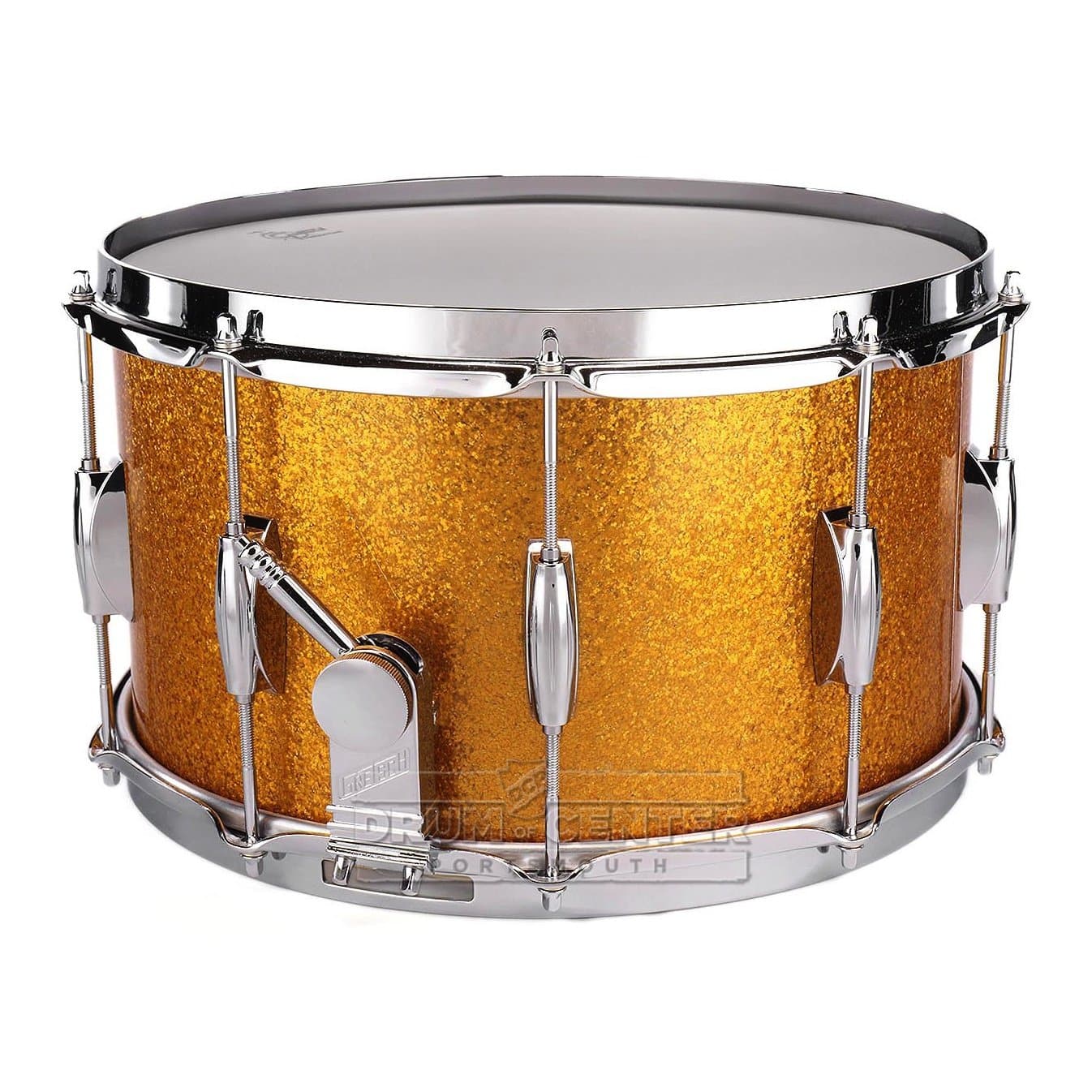 Gretsch Broadkaster Snare Drum 14x8 10-Lug Gold Sparkle w/Micro-Sensitive Strainer