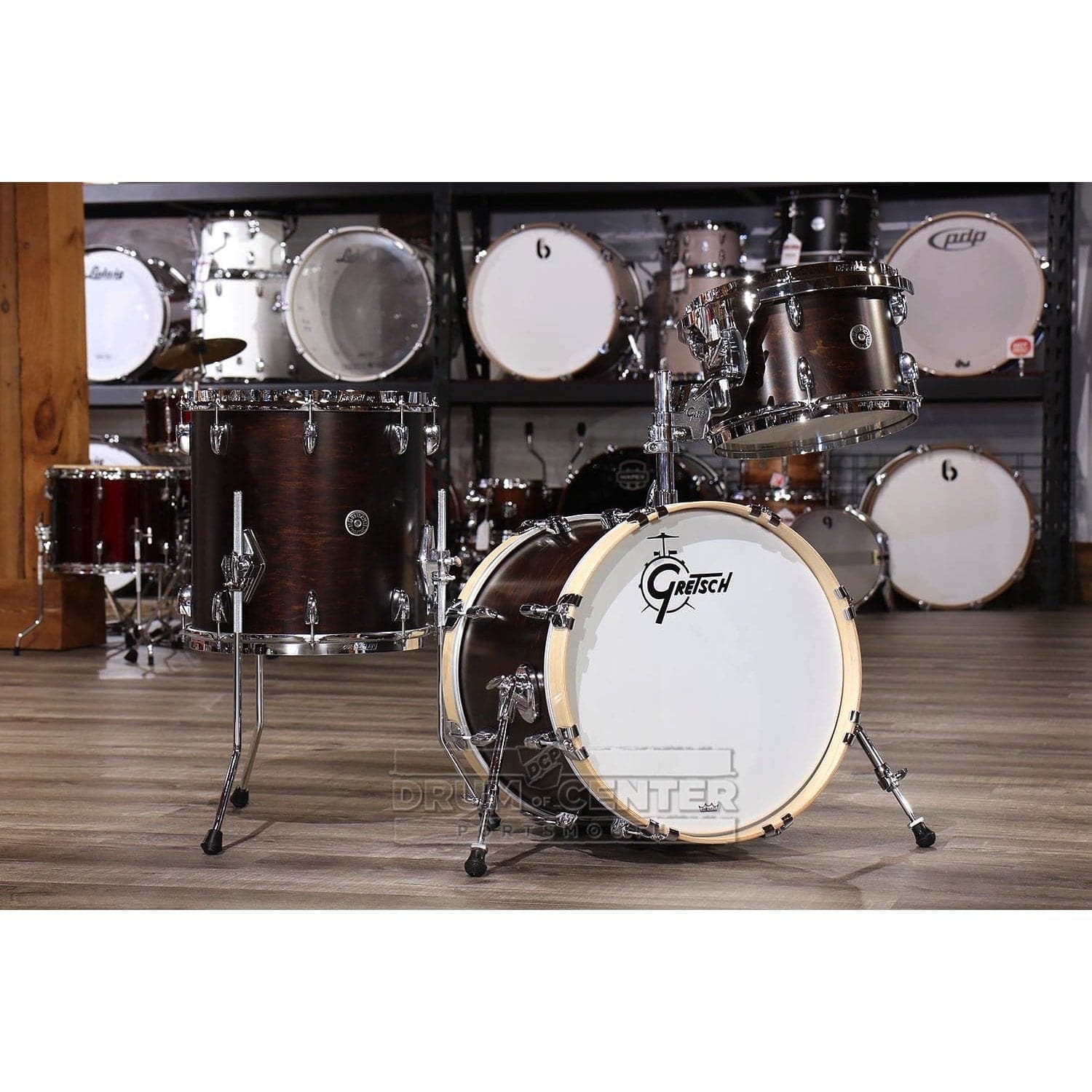 Gretsch Brooklyn 3pc Jazz Drum Set Satin Antique Maple - DCP Exclusive!