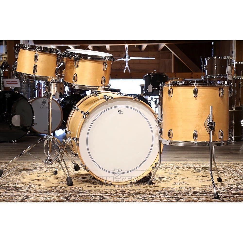Gretsch Brooklyn 4pc Euro Drum Set Satin Natural