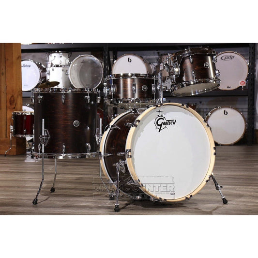 Gretsch Brooklyn 4pc Drum Set 22/12/16/14 Satin Antique Maple w/Mount
