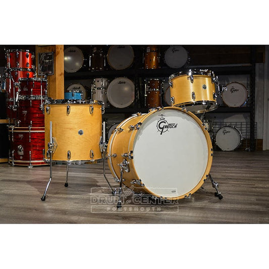 Gretsch Brooklyn 3pc Classic Drum Set Satin Natural