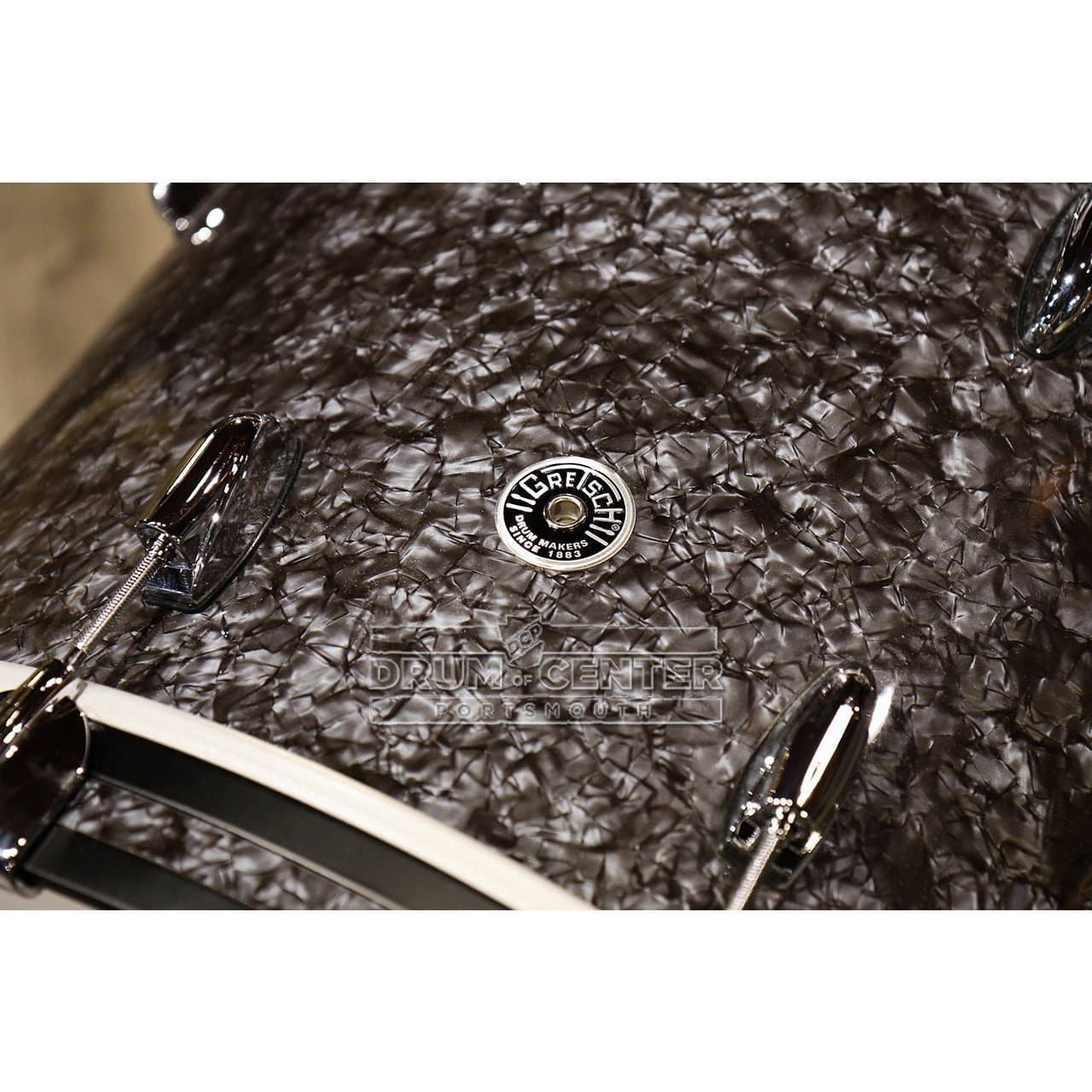 Gretsch Brooklyn 3pc Drum Set Deep Black Marine Pearl