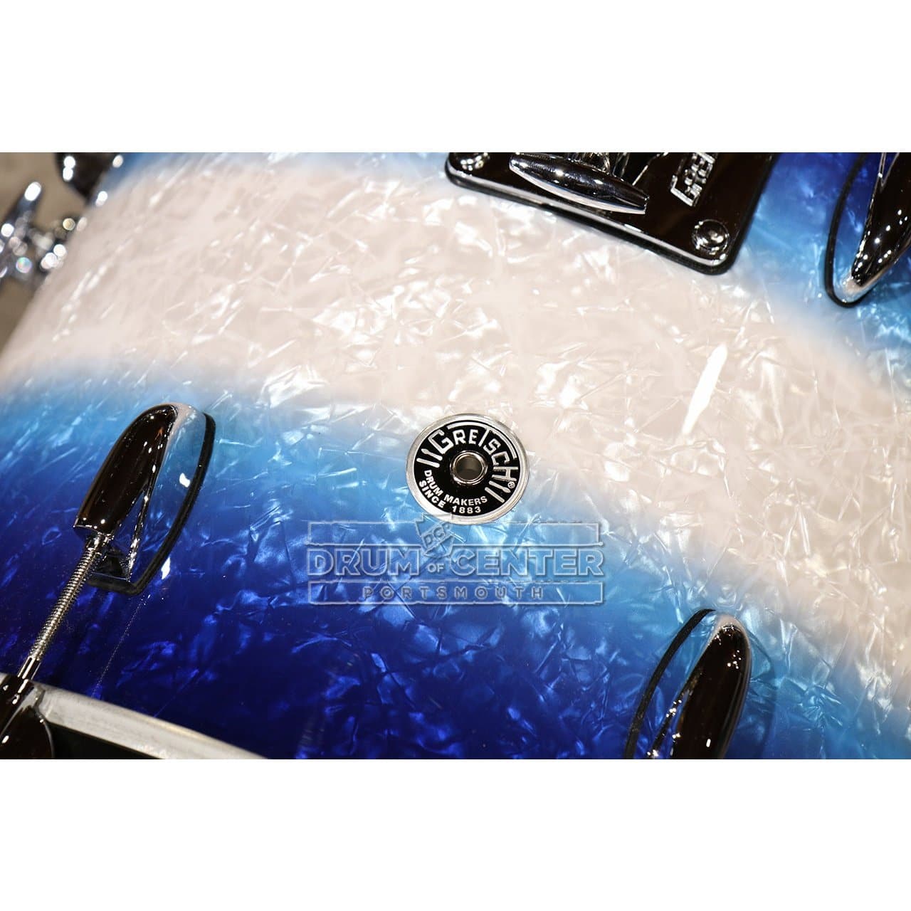 Gretsch Brooklyn 4pc Jazz Drum Set Blue Burst Pearl