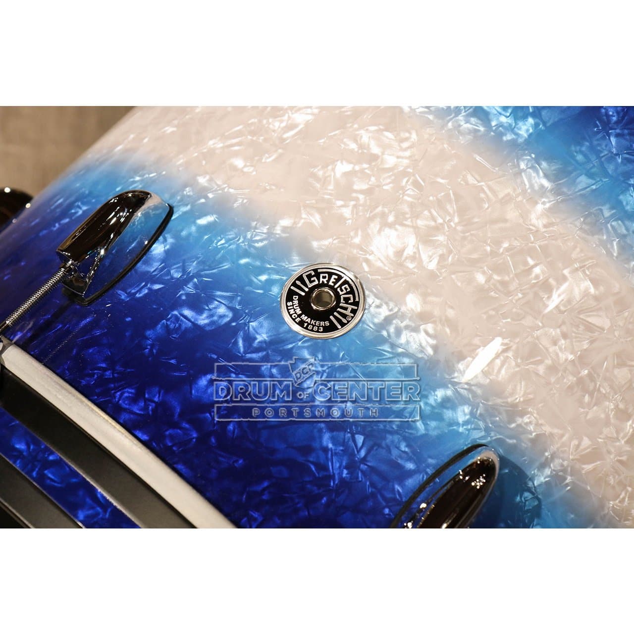 Gretsch Brooklyn 3pc Drum Set Blue Burst Pearl