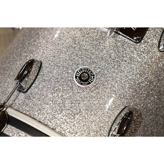 Gretsch Brooklyn 4pc Jazz Drum Set Silver Sparkle