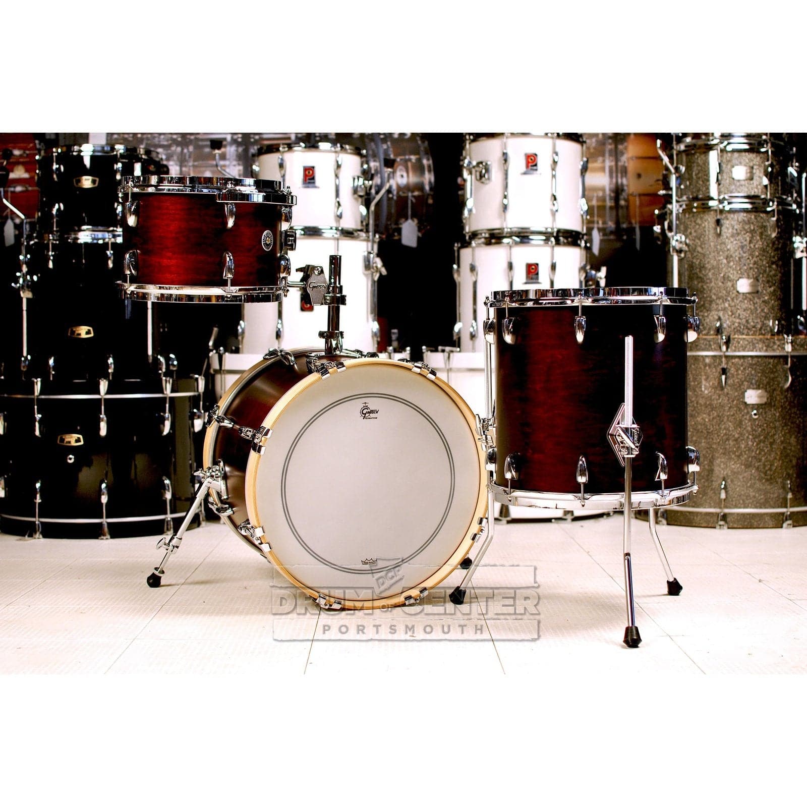 Gretsch Brooklyn 4pc Jazz Drum Set Satin Walnut - DCP Exclusive!