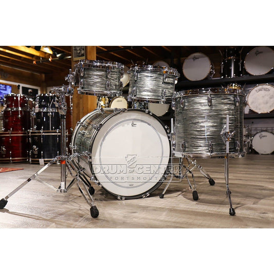 Gretsch Brooklyn 4pc Euro Drum Set Grey Oyster