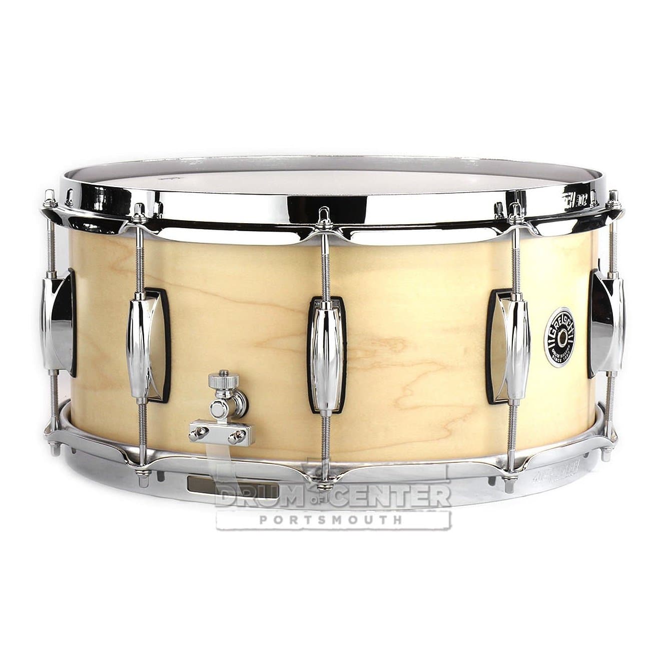 Gretsch GBSS6514S1CM Brooklyn Straight Satin Snare Drum 14x6.5 10-Lug
