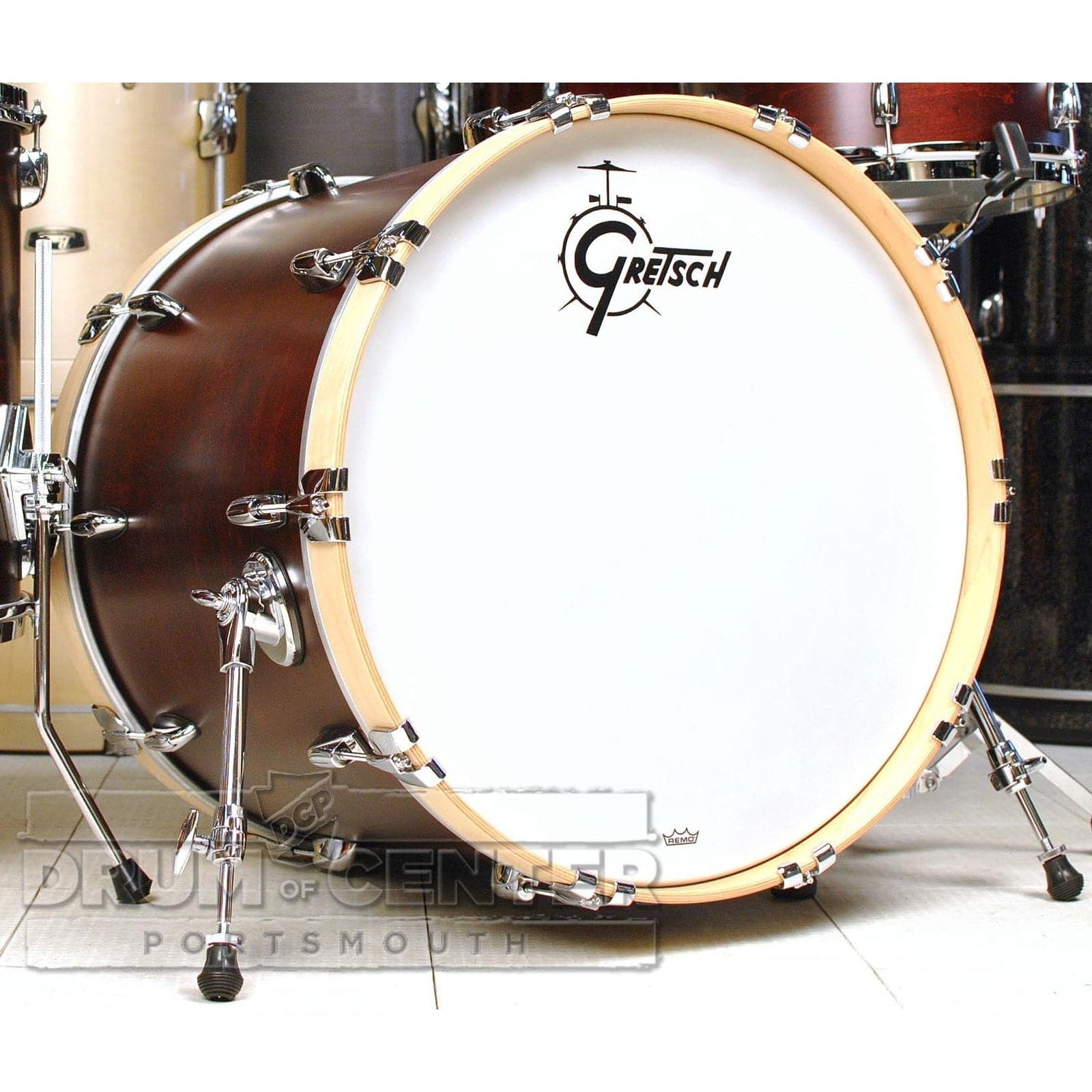 Gretsch Brooklyn Bass Drum 22x14 Satin Walnut - DCP Exclusive!