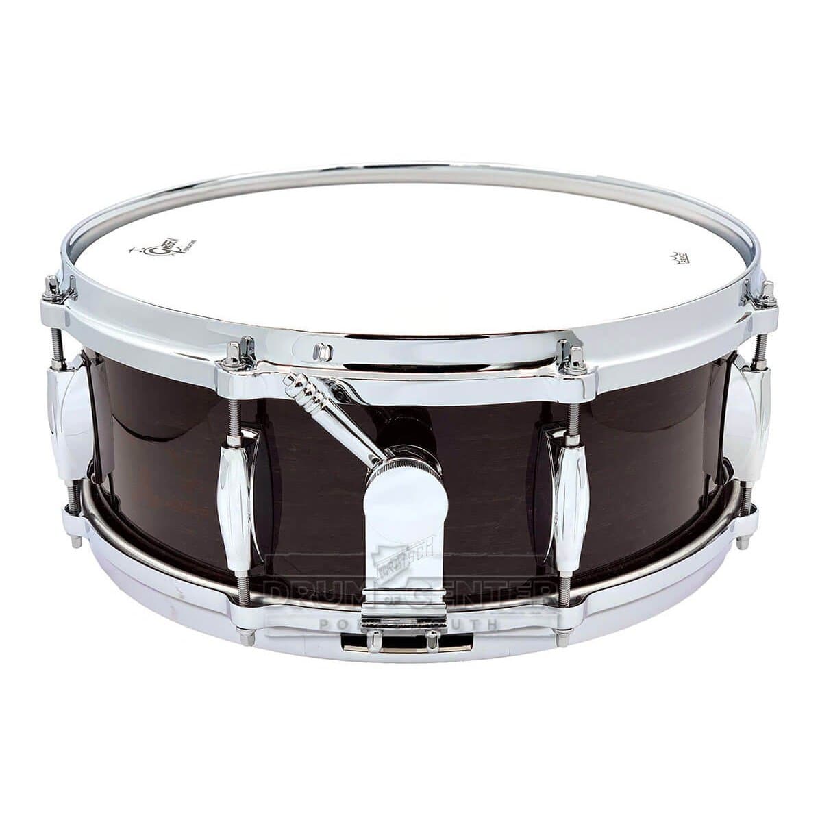 Gretsch USA Custom Snare Drum 14x5.5 8-Lug Dark Walnut Gloss w/Micro-Sensitive Strainer