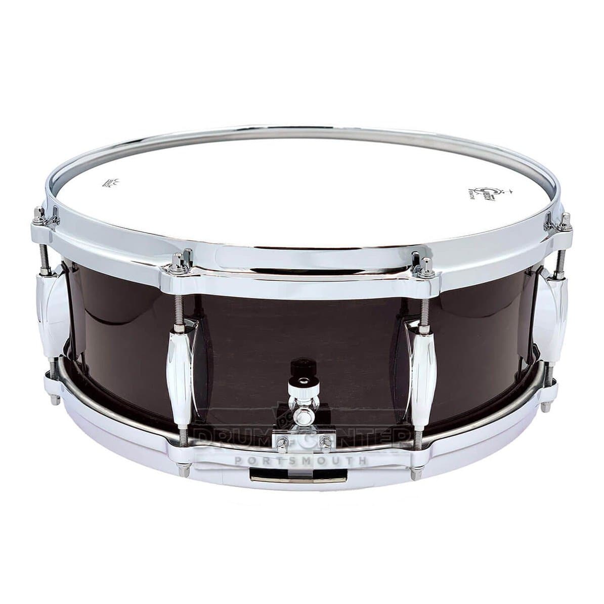 Gretsch USA Custom Snare Drum 14x5.5 8-Lug Dark Walnut Gloss w/Micro-Sensitive Strainer