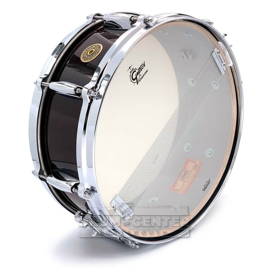 Gretsch USA Custom Snare Drum 14x5.5 8-Lug Dark Walnut Gloss w/Micro-Sensitive Strainer