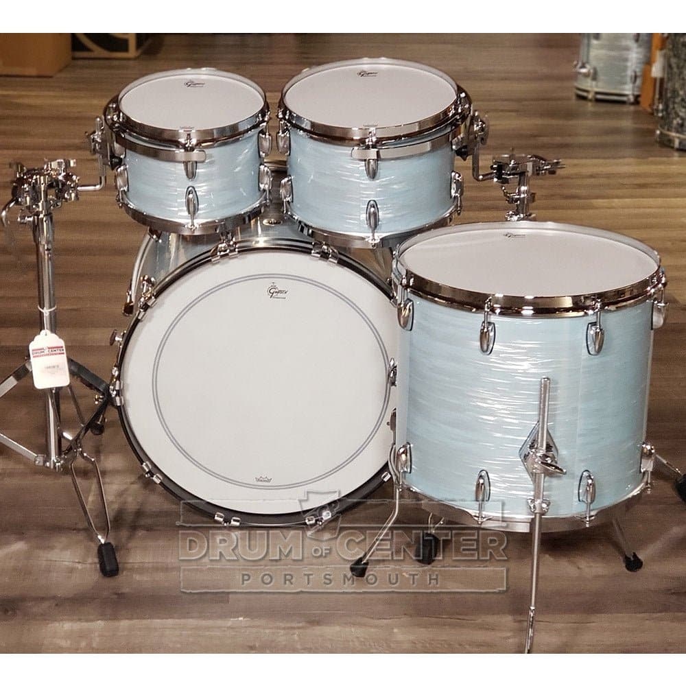 Gretsch Brooklyn 4pc Euro Drum Set Vintage Oyster White